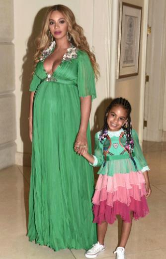 Beyoncé e Blue Ivy retribuem homenagem de Adele 