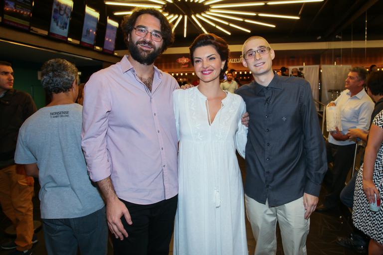 Marcelo Müller, Mayana Neiva e Giovanni Gallo