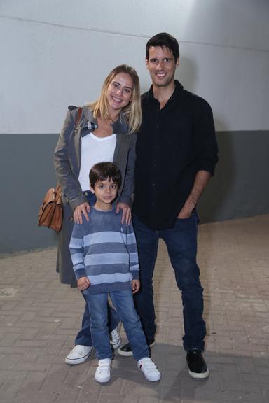 Juliana Silveira e a família