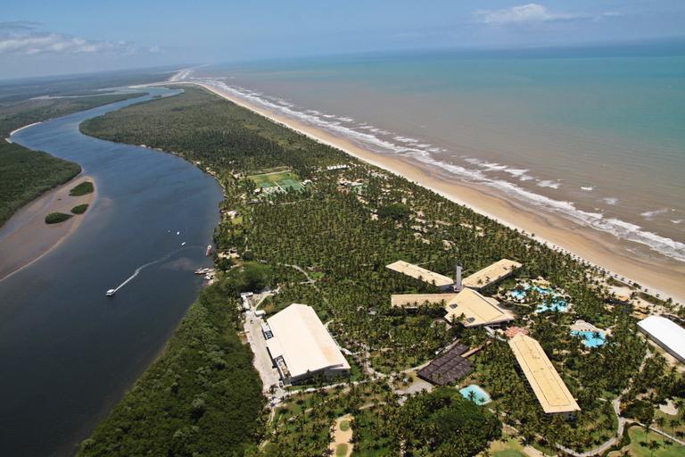 Vista aérea do Hotel Transamérica Ilha de Comandatuba