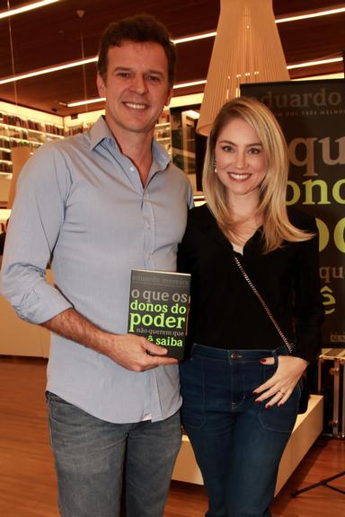 Eduardo Moreira e Juliana Baroni