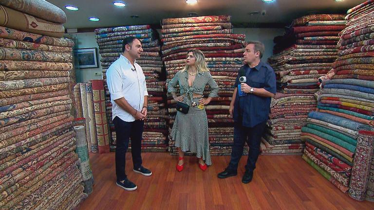 Gugu e Dani Souza visitam mercado de luxo na Turquia e ela fala sobre a vida fora do Brasil