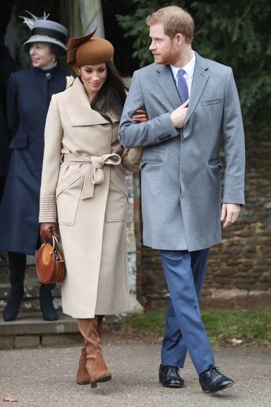 Meghan Markle participa de Natal da família real britânica