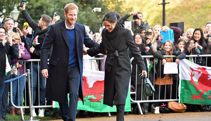 Meghan Markle e Príncipe Harry visitam o País de Gales