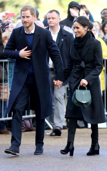 Meghan Markle e Príncipe Harry visitam o País de Gales