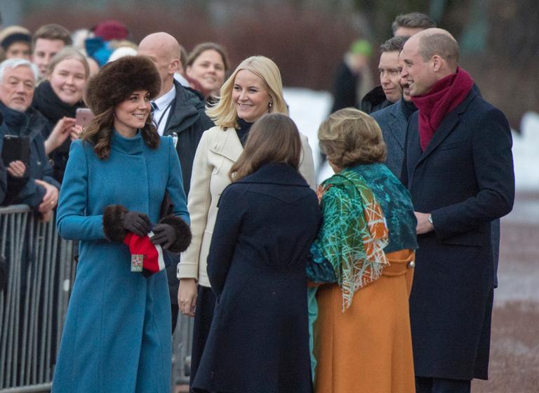 Príncipe William e Kate Middleton na Noruega