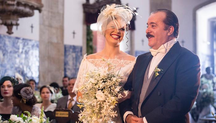 Tempo de Amar: Maria Vitória e Vicente se casam
