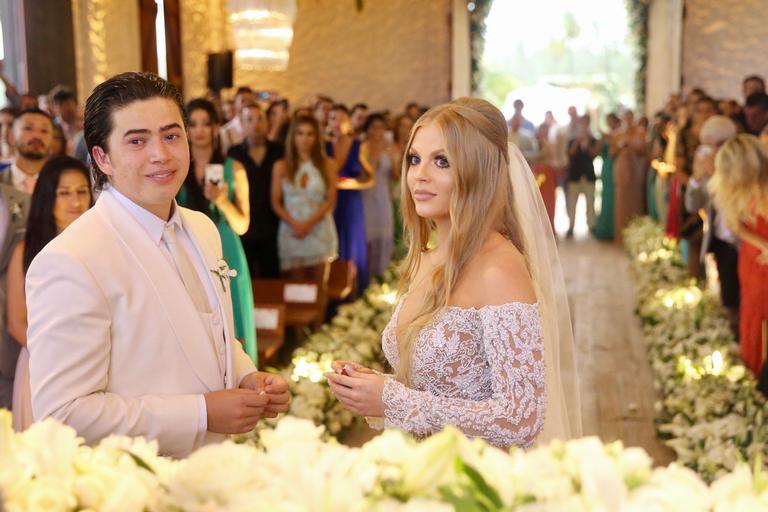 A cerimônia de casamento de Whindersson Nunes e Luisa Sonza