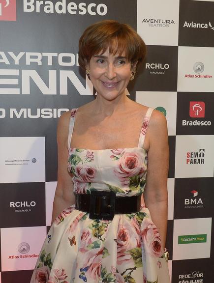 Vivianne Senna recebe convidados em sessão especial de Ayrton Senna - O Musical