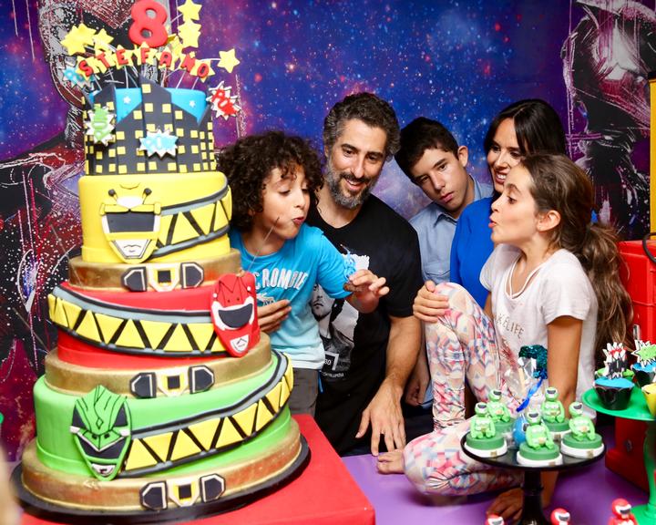 Marcos Mion faz festa de aniversário para o filho caçula