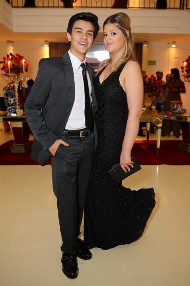Maria Cavalcante e seu namorado, Victor Aguiar