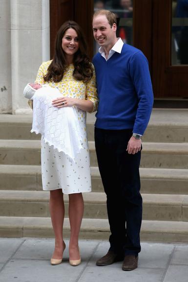 Nascimento da princesa Charlotte, segundo bebê de príncipe William e Kate Middleton