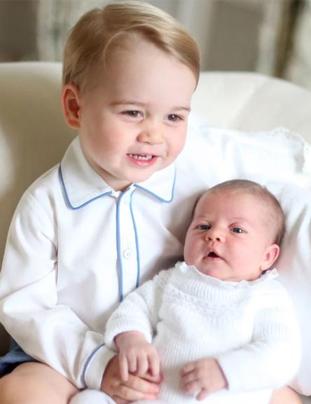 Príncipe George e princesa Charlotte
