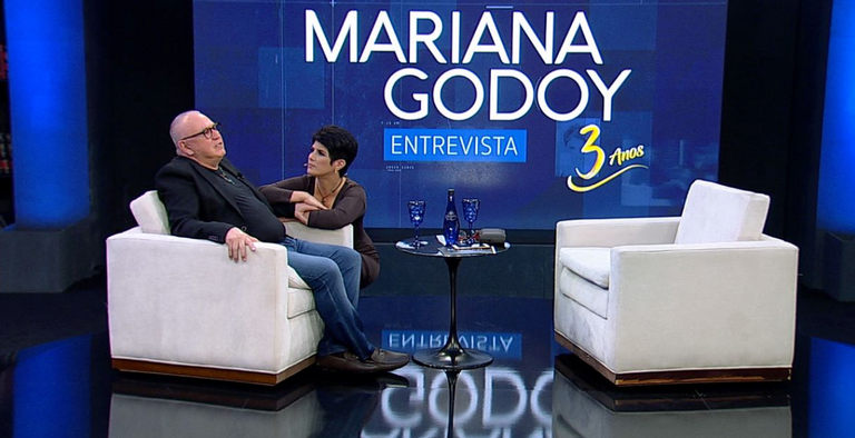 Sidney Oliveira é o convidado do programa 'Mariana Godoy Entrevista'