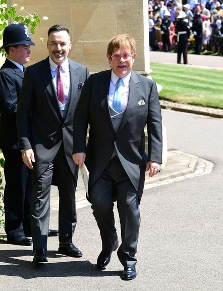 Elton John no casamento do príncipe Harry com Meghan Markle