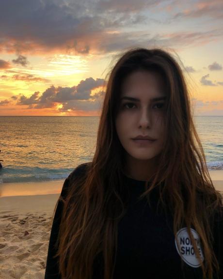 Antonia Morais curtindo férias no Havaí