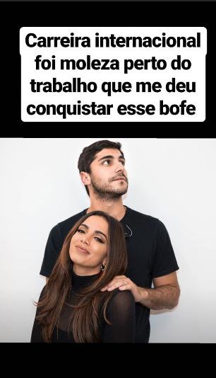 Anitta e Thiago Magalhães