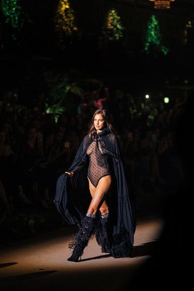 Desfile de moda em Verona, na Itália