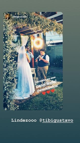 Ana Vilela se casa em cerimônia emocionante no Paraná