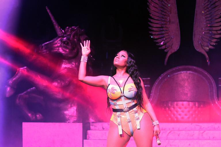 Nicki Minaj faz show em São Paulo