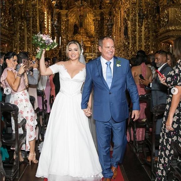 Fotos oficiais do casamento de Tânia Mara e Jayme Monjardim