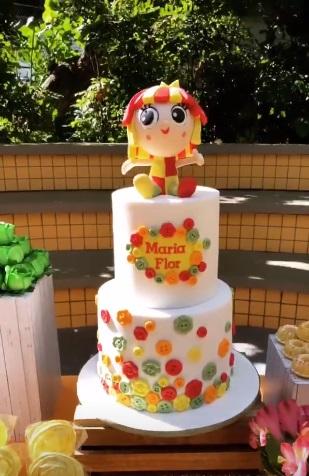 Maria Flor completa 3 anos e ganha mais uma festinha de aniversário