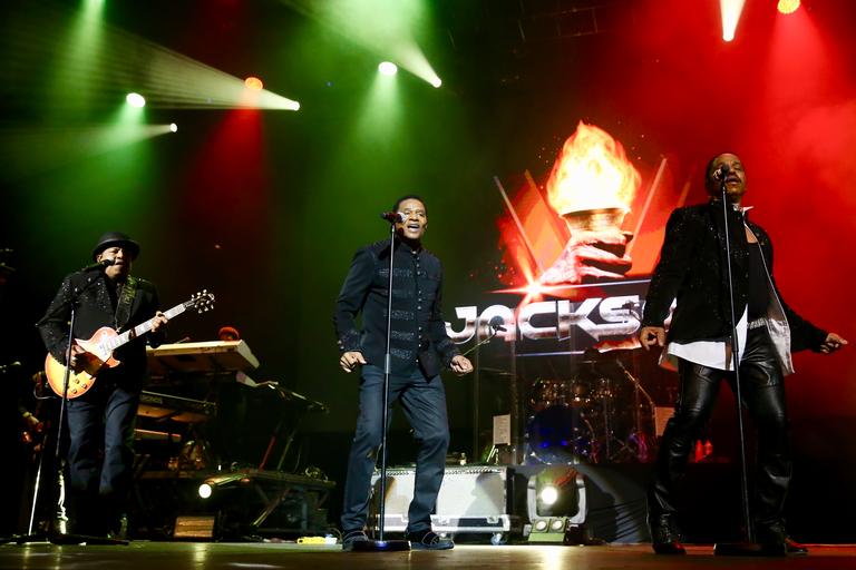The Jacksons se apresentam no Brasil pela primeira vez