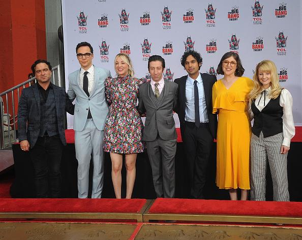 Elenco de ''The Big Bang Theory''- Calçada da fama