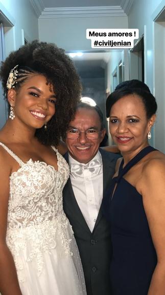Jeniffer Nascimento e Jean Amorim se casam em São Paulo
