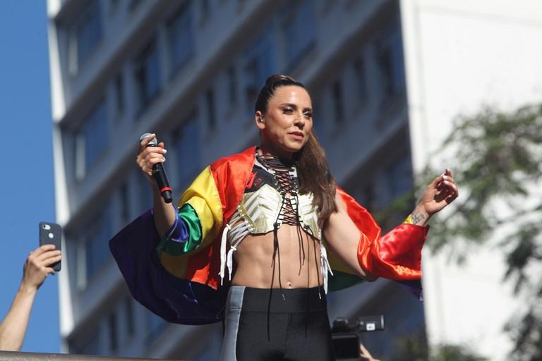 Melanie C na Parada do Orgulho LGBT