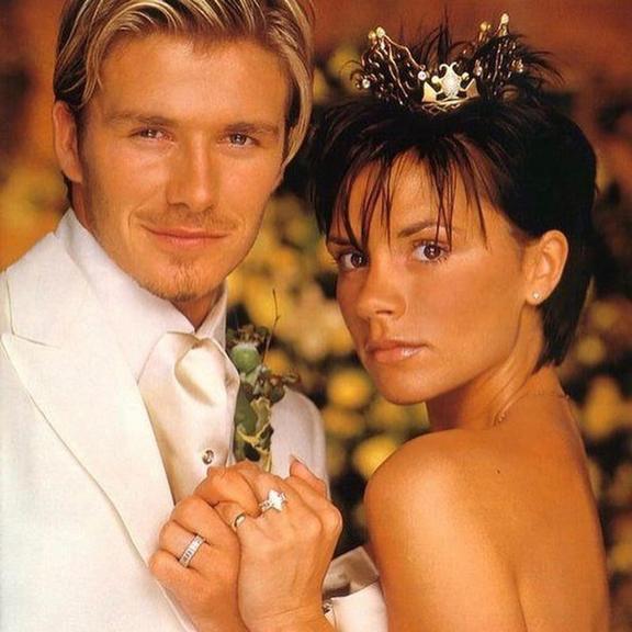David Beckham comemora 20 anos de casado com Victoria Beckham