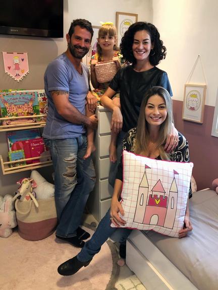 Filha de Iran Malfitano ganha quarto de princesa moderno