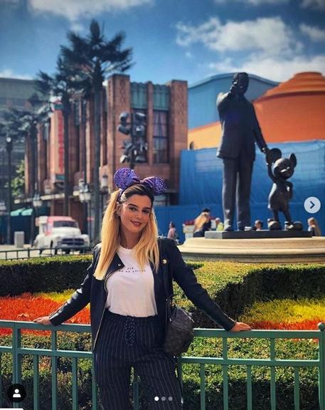 Giovanna Lancellotti na Disneyland Paris