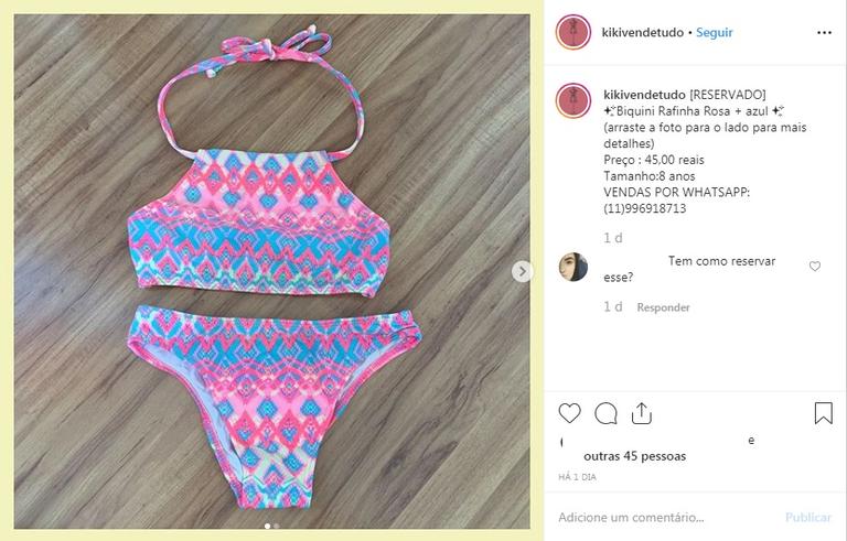 Ticiane Pinheiro vende roupa das filhas em brechó online