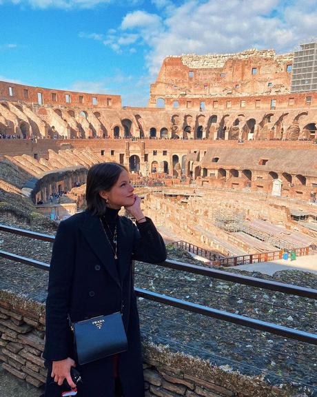 Agatha Moreira relembra viagem para Roma ao lado de Rodrigo Simas e fãs elogiam