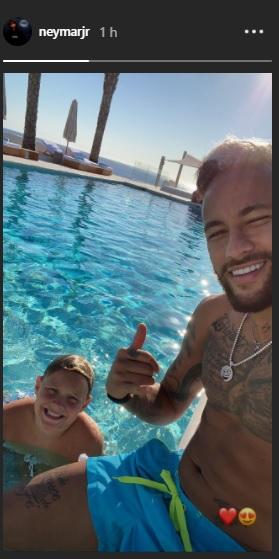 Neymar Jr. e Anitta estão curtindo férias em Ibiza juntos