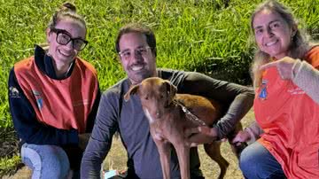 Paulo Mathias tem expectativa de achar verdadeiro dono de cachorro adotado do Rio Grande do Sul - Foto: Reprodução / Instagram